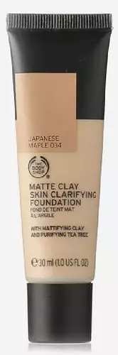 The Body Shop Matte Clay Skin Clarifying Foundation 034 Japanese Maple