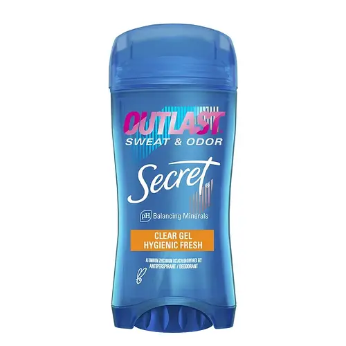 Secret Outlast Clear Gel Antiperspirant Deodorant Hygienic Fresh