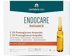 Endocare Radiance C20 Proteoglycans Ampoules For Dry Skin