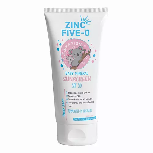 Zinc Five-0 Baby Mineral Sunscreen SPF50