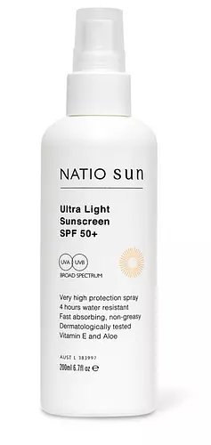 Natio Ultra Light Spray Sunscreen SPF 50+