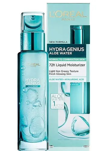 L'Oreal Hydra Genius Aloe Water Liquid Moisturizer For Normal To Combination Skin