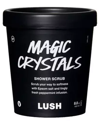 LUSH Magic Crystals Body Scrub