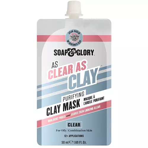 Soap & Glory As Clear As Clay Purifying Clay Face Mask
