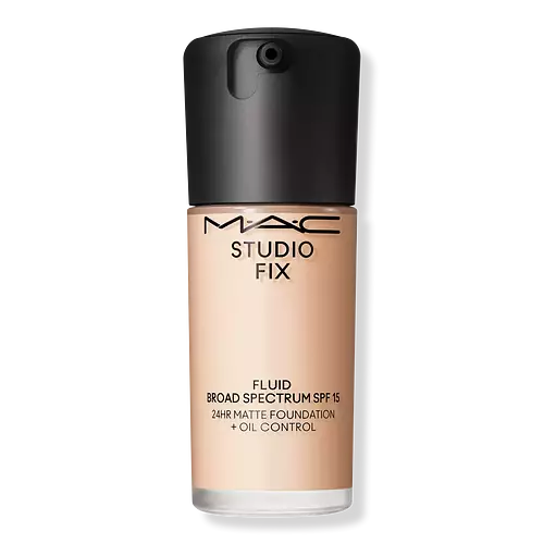 Mac Cosmetics Studio Fix Fluid SPF 15 24HR Matte Foundation + Oil Control NC12