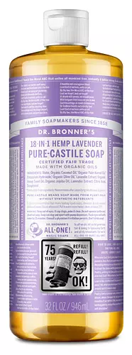 Dr. Bronner's Pure-Castile Liquid Soap Lavender