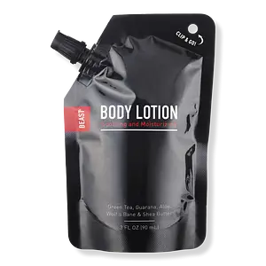 Beast Travel Size Body Lotion Pouch