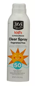 365 Everyday Value Kids Clear Spray Sunscreen SPF 50