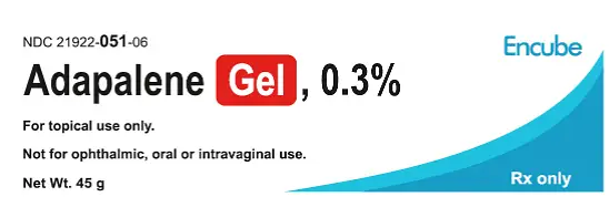 Encube Adapalene Gel 0.3%