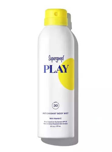 Supergoop! PLAY Antioxidant Body Sunscreen Mist SPF 30 PA++++