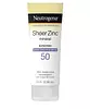 Neutrogena Sheer Zinc Mineral Sunscreen Lotion - SPF 50