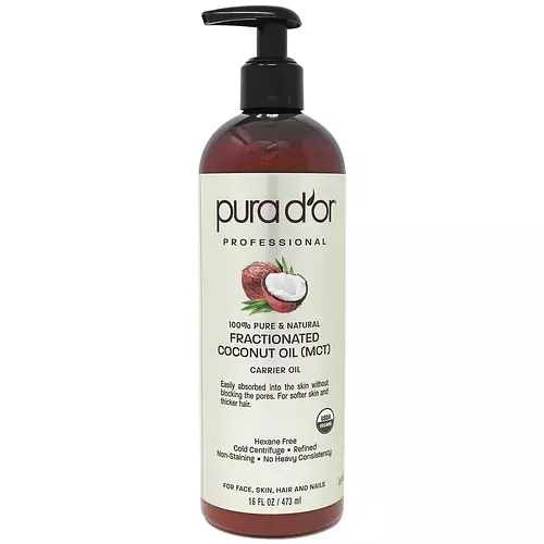 Pura D'or Fractionated Coconut Oil