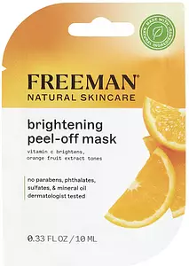 Freeman Natural Skincare Brightening Vitamin C & Orange Extract Peel-Off Mask