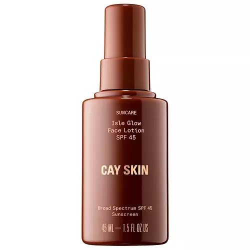 CAY SKIN Isle Glow Face Moisturizer with SPF 45 and Niacinamide