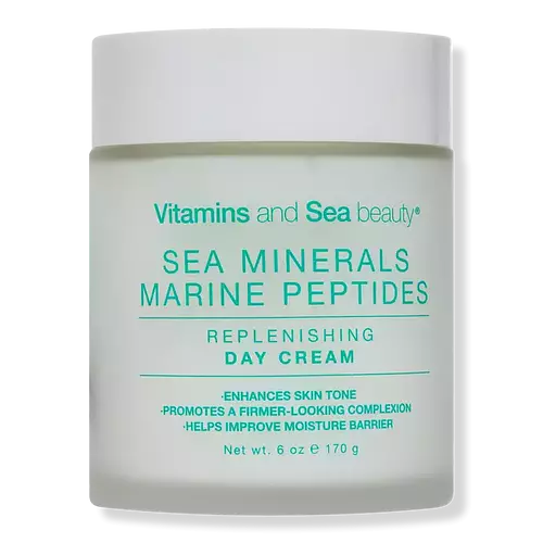 Vitamins and Sea beauty Sea Minerals and Marine Peptides Replenishing Day Cream