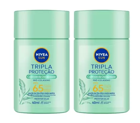 Nivea Tripla Proteção SPF 65 (Triple Fluid Sunscreen) Brazil
