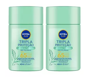 Nivea Tripla Proteção SPF 65 (Triple Fluid Sunscreen) Brazil