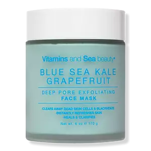 Vitamins and Sea beauty Blue Sea Kale Grapefruit Deep Pore Exfoliating Face Mask