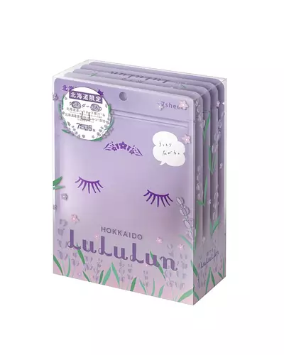 Lululun Travel Sheet Mask Hokkaido Lavender