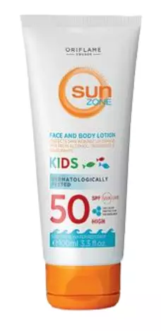 Oriflame Sun Zone Face & Body Lotion Kids SPF 50 High