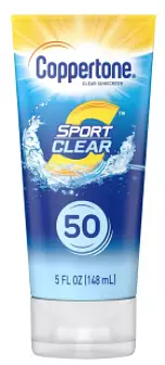 Coppertone Sport Clear Sunscreen Lotion SPF 50
