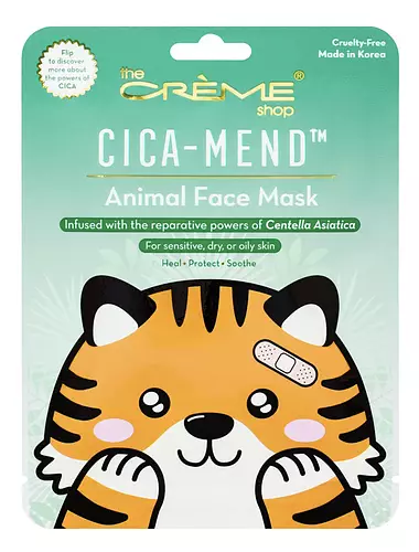 The Creme Shop Cica-Mend Animated Tiger Face Mask