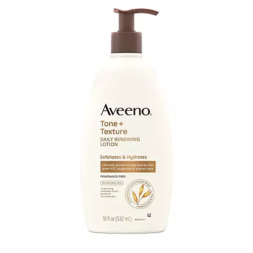 Aveeno Tone + Texture Renewing Lotion for Sensitive Skin