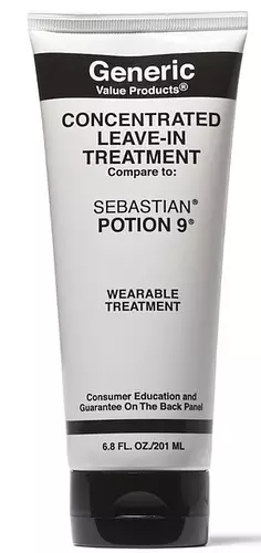 Generic Value Products Concentrated Leave-In Treatment Compare to Sebastian Potion 9