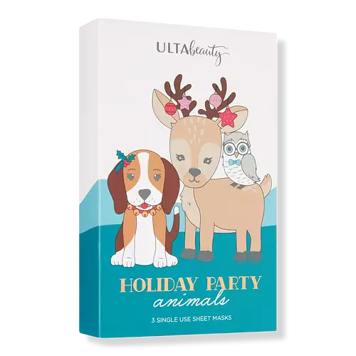 Ulta Holiday Party Animals Sheet Masks Beagle