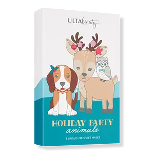 Ulta Holiday Party Animals Sheet Masks Beagle