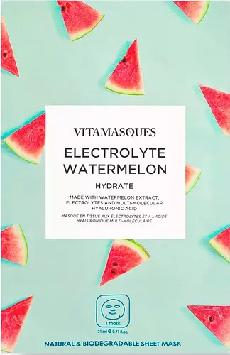 Vitamasques Electrolyte Watermelon Mask, Hydrate