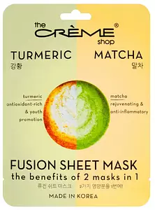 The Creme Shop Turmeric & Matcha Fusion Sheet Mask