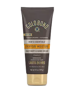 Gold Bond Men's Essentials Everyday Moisture Daily Body & Hand Cream