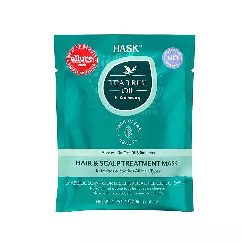 Hask Tea Tree Oil & Rosemary Hair & Scalp Treatment Mask