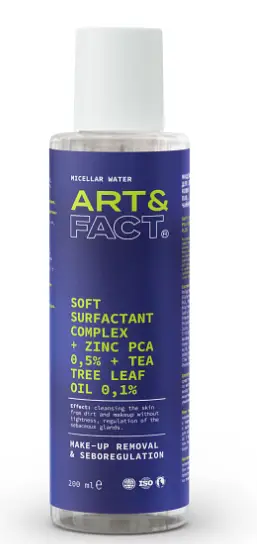 Art & Fact Soft Surfactant Complex Make-Up Removal & Seboregulation