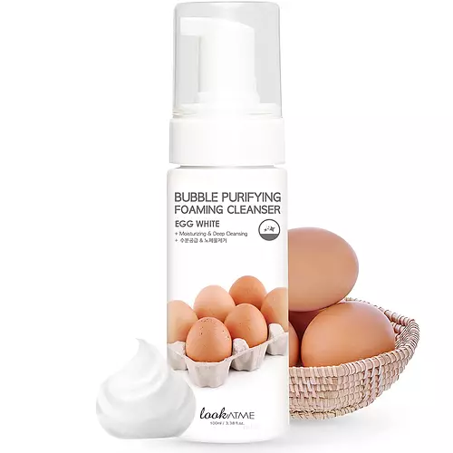 lookATME Bubble Purifying Foaming Cleanser Egg White