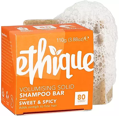 Ethique Sweet & Spicy Volumising Solid Shampoo Bar