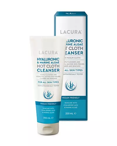 Lacura Hyaluronic & Marine Algae Hot Cloth Cleanser