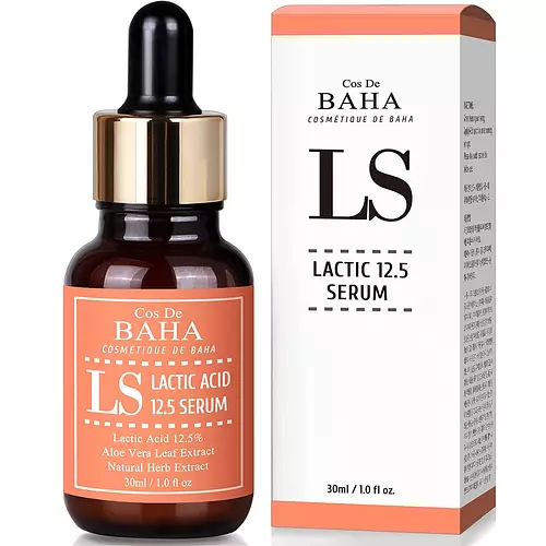 Cos De BAHA Lactic Acid 12.5% Face Peel Serum with HA