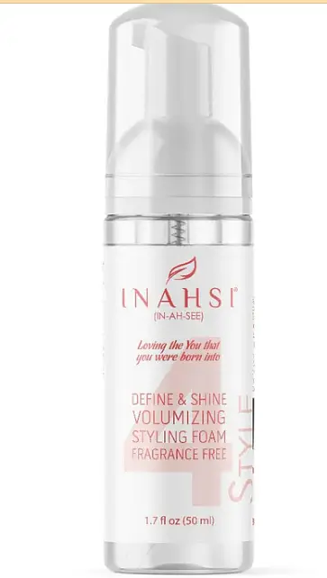 Inahsi Define & Shine Volumizing Styling Foam