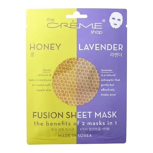 The Creme Shop Lavender & Honey Fusion Sheet Mask