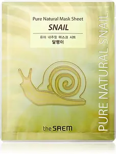 The Saem Pure Natural Snail Mask Sheet