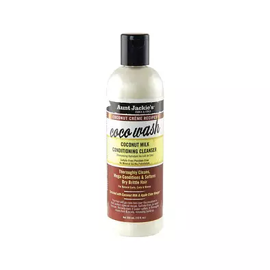 Aunt Jackie's Curls & Coils Coco Wash Coconut Milk Conditioning Cleanser