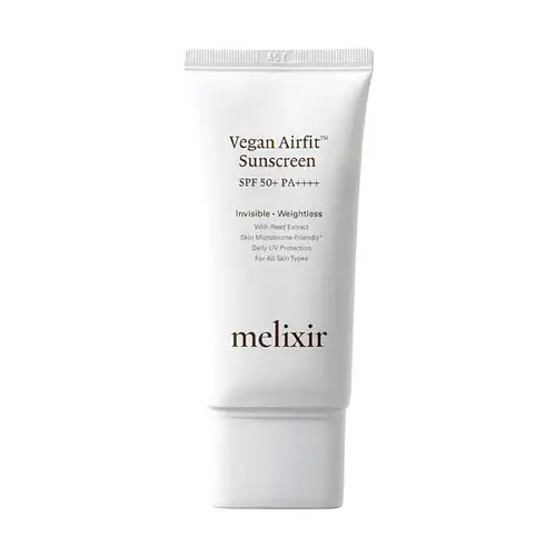Melixir Vegan Airfit Sunscreen SPF 50+ PA++++ (Ingredients Explained)