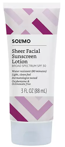 Solimo Sheer Facial Sunscreen Lotion SPF 30