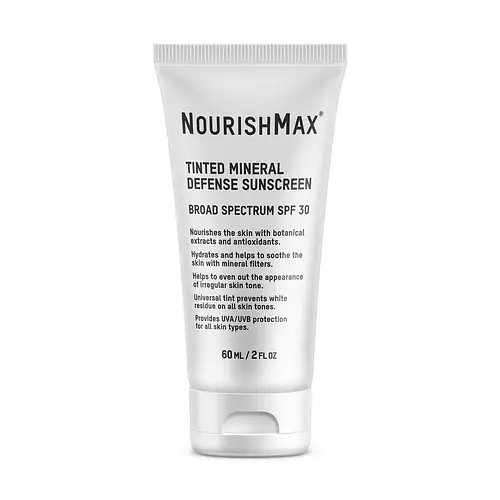 NourishMax Tinted Mineral Defense Sunscreen SPF 30