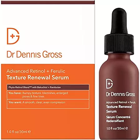 Dr. Dennis Gross Skincare Advanced Retinol + Ferulic Texture Renewal Serum