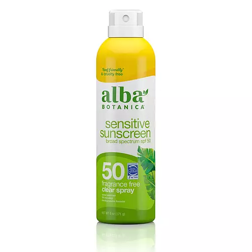Alba Botanical Sensitive Sunscreen Fragrance Free SPF 50