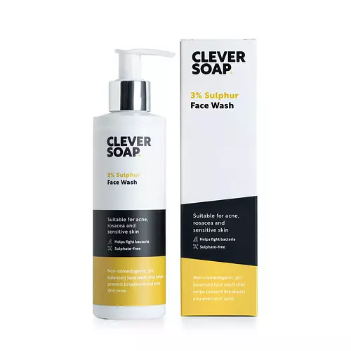Clever Soap 3% Sulphur Face Wash