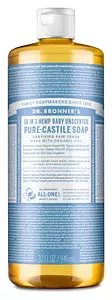 Dr. Bronner's Pure-Castile Liquid Soap Unscented